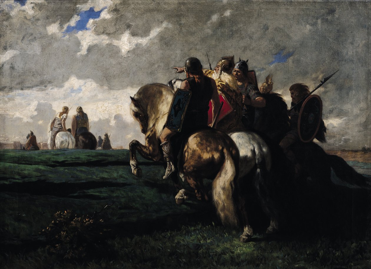 रोम से पहले के बर्बर द्वारा Evariste Vital Luminais