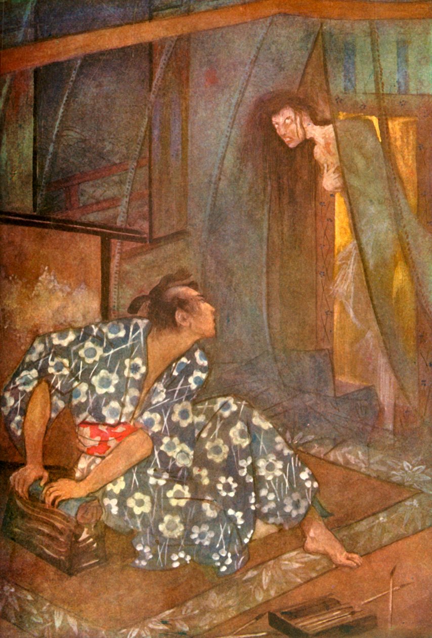 ए काकेमोनो घोस्ट, 1912। द्वारा एवलिन पॉल