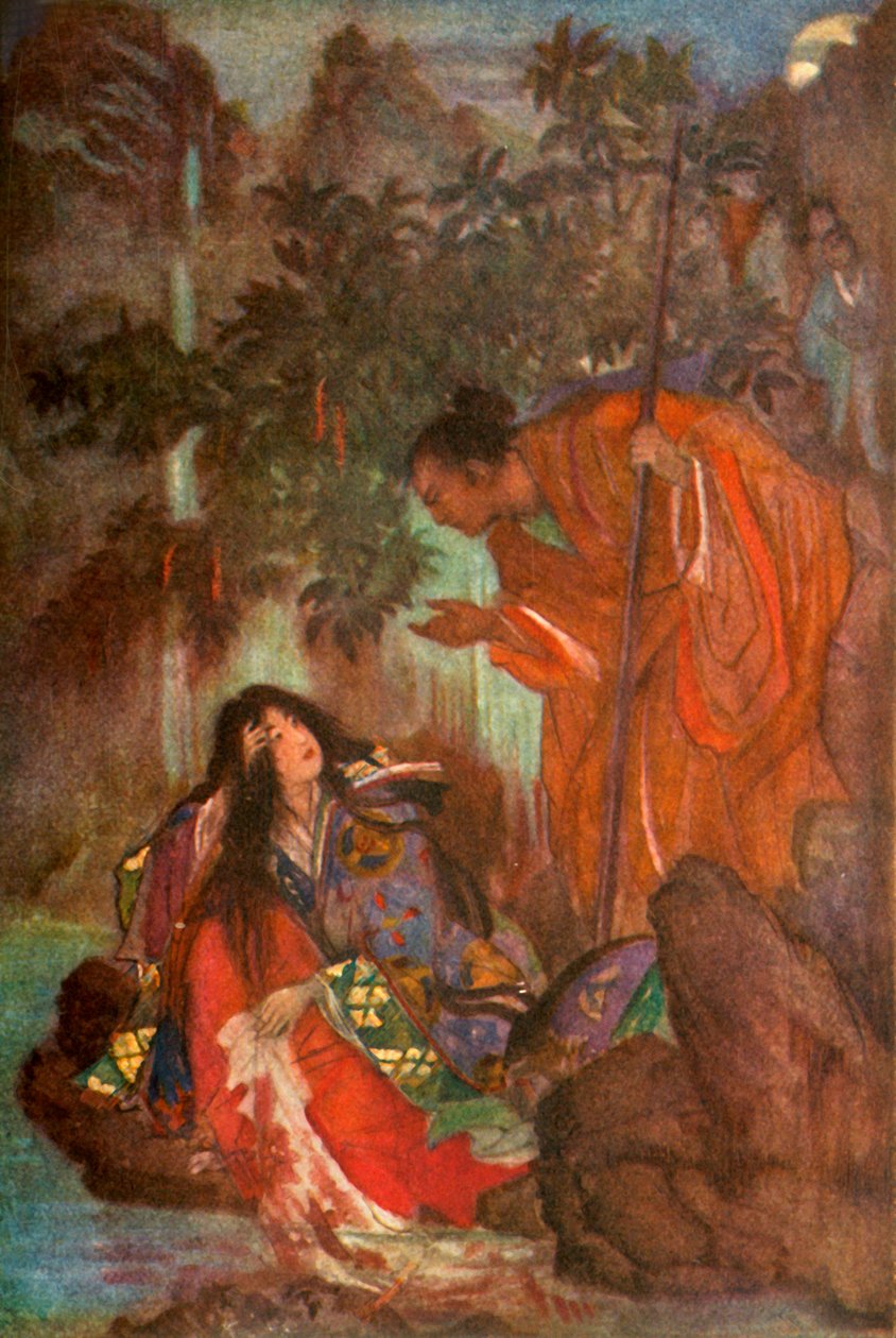 रायको एंड द एनचांटेड मेडेन, 1912। द्वारा एवलिन पॉल