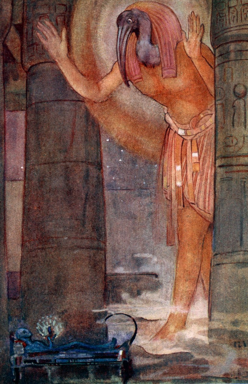 थोथ एंड द चीफ मैजिशियन, 1925 द्वारा एवलिन पॉल