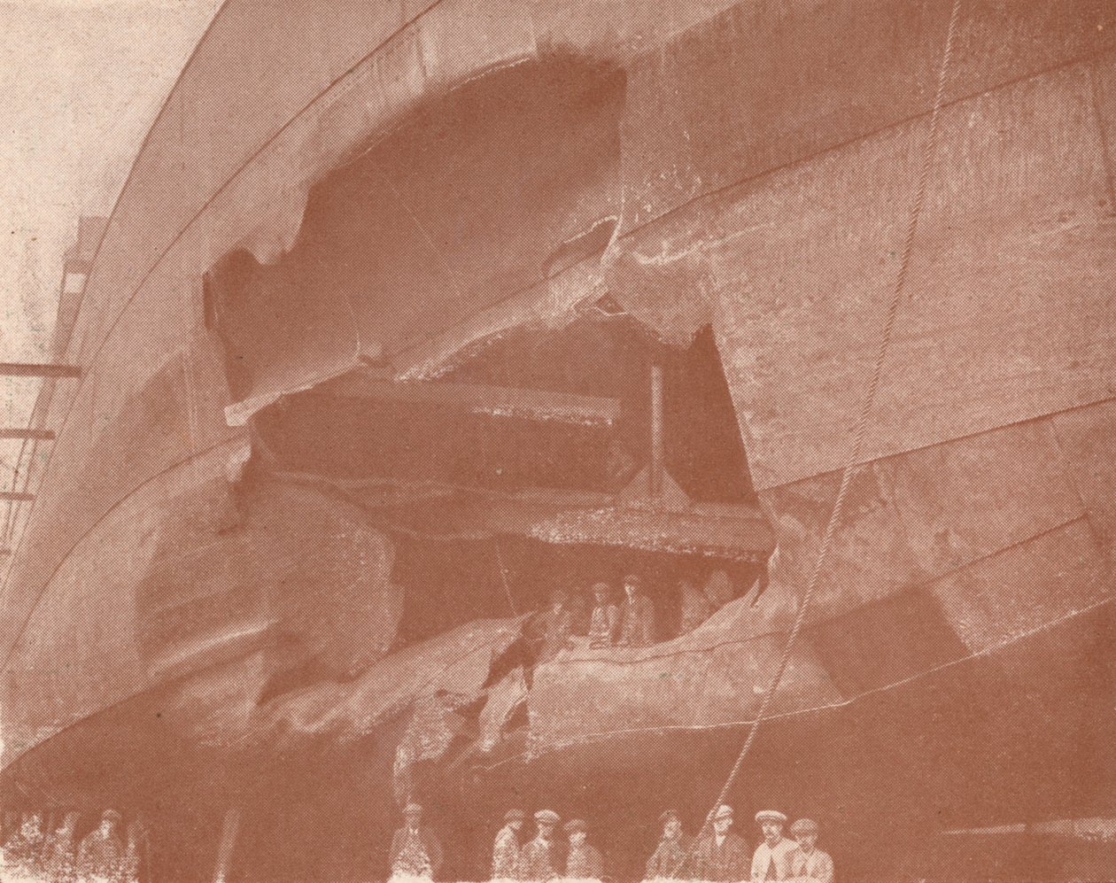 एक टारपीडो का घातक प्रभाव, c1917 1919 द्वारा कोलमैन एफसी