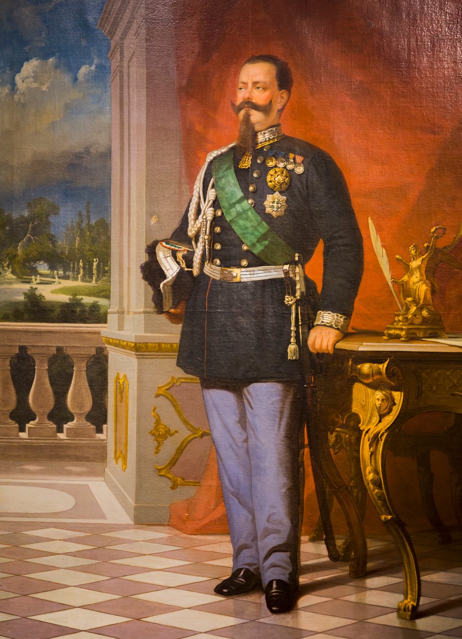 विक्टर इमैनुएल II, 1820-1878, इटली के राजा सार्डिनिया के राजा द्वारा F. बारुको