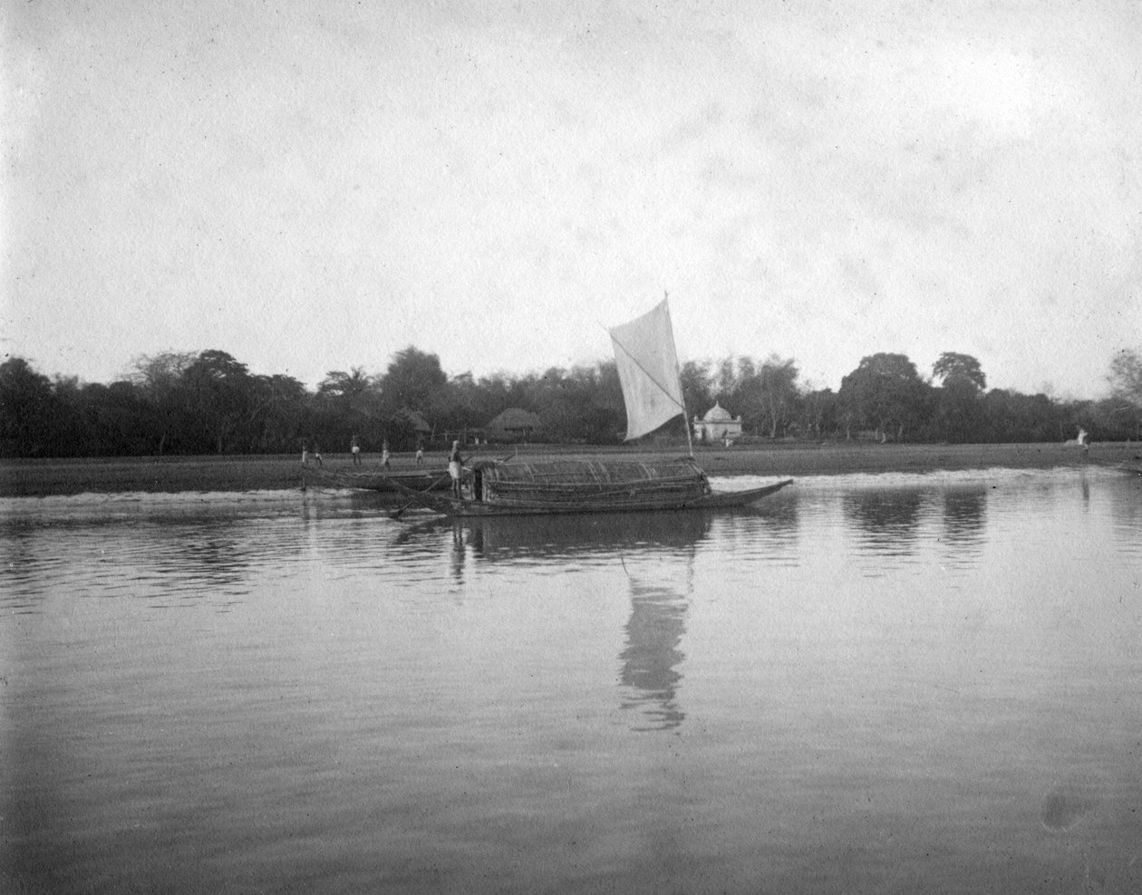 हुगली नदी, अलीपुर, भारत, 1905-1906 द्वारा FL पीटर्स