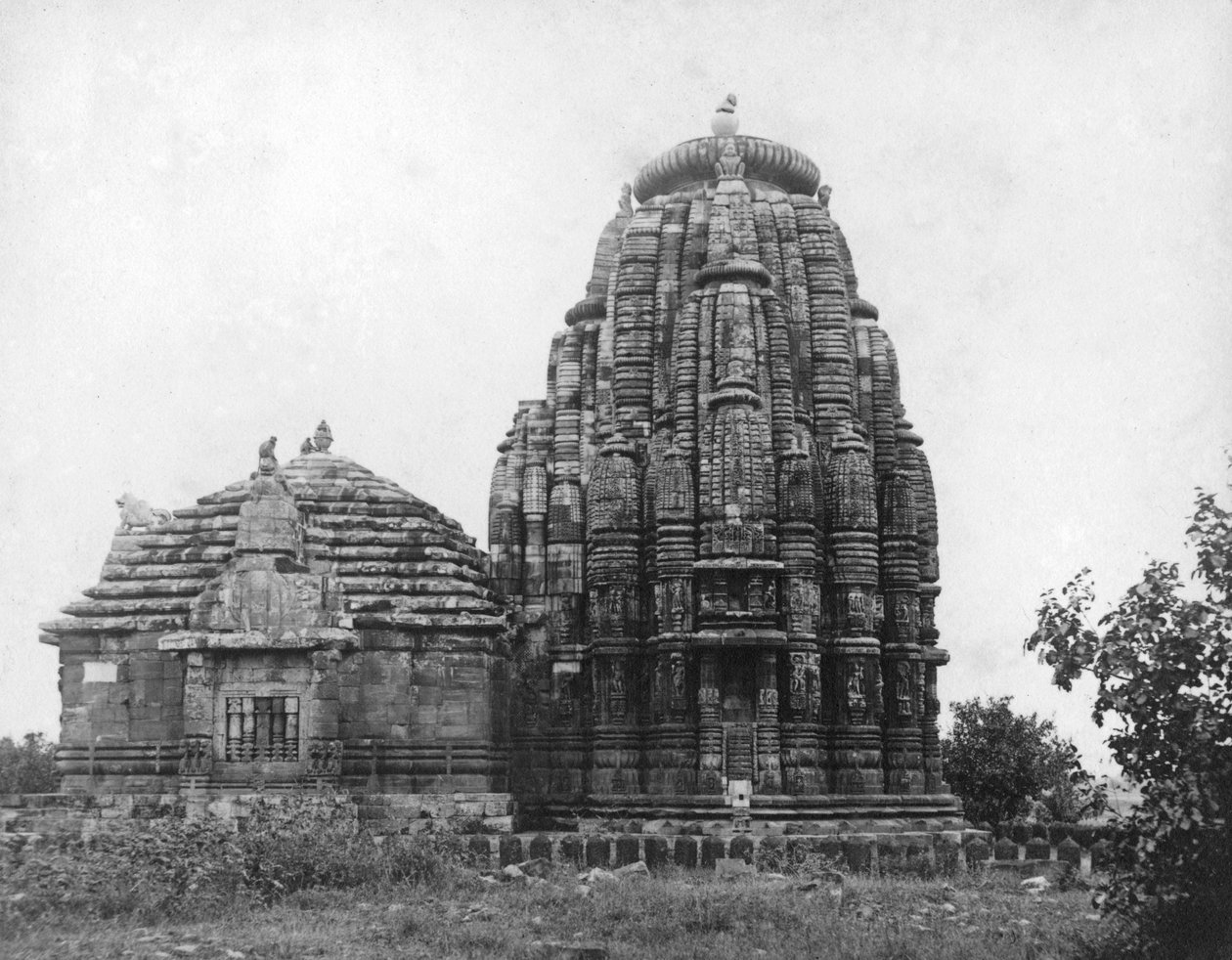लिंगराज मंदिर, भुवनेश्वर, उड़ीसा, भारत, 1905-1906 द्वारा FL पीटर्स