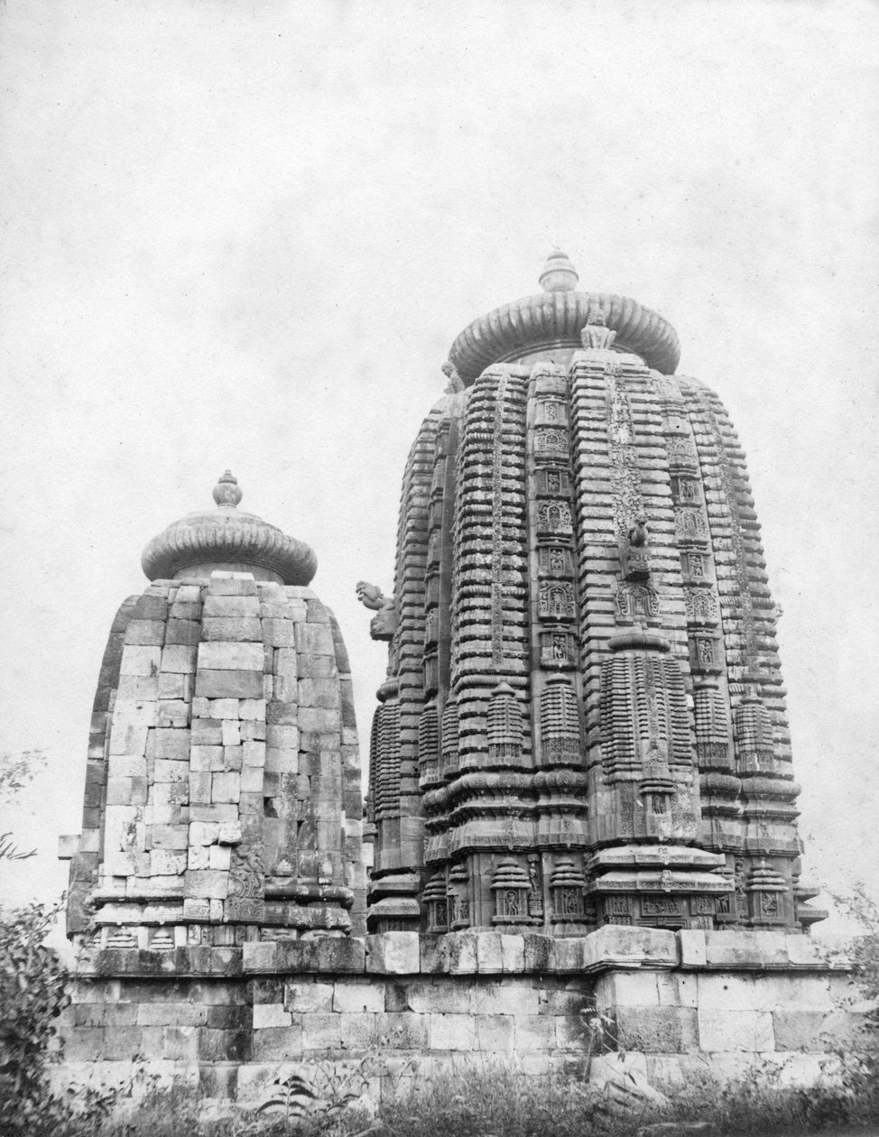 लिंगराज मंदिर, भुवनेश्वर, उड़ीसा, भारत, 1905-1906 द्वारा FL पीटर्स