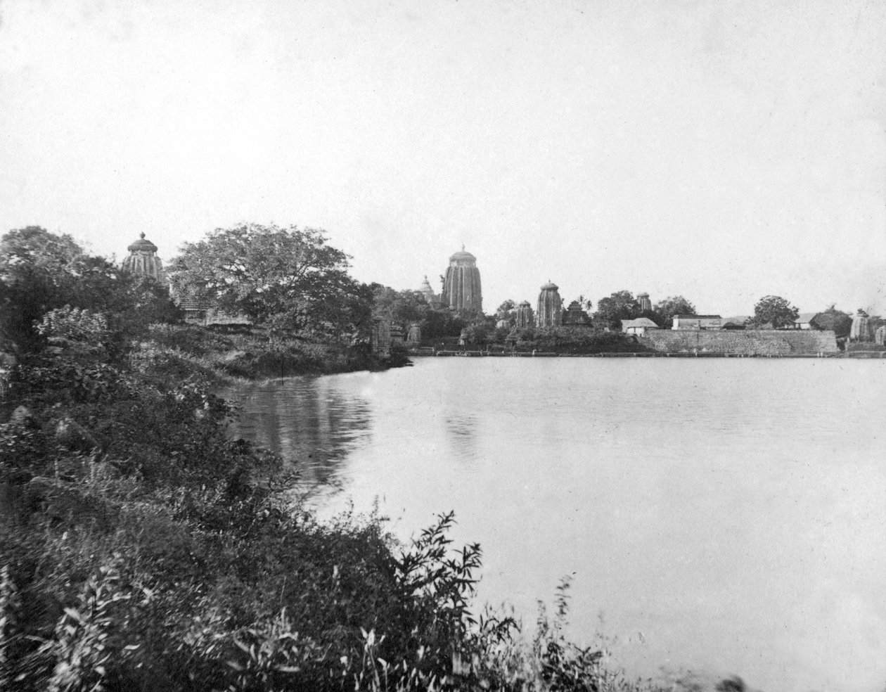लिंगराज मंदिर, भुवनेश्वर, उड़ीसा, भारत, 1905-1906। द्वारा FL पीटर्स