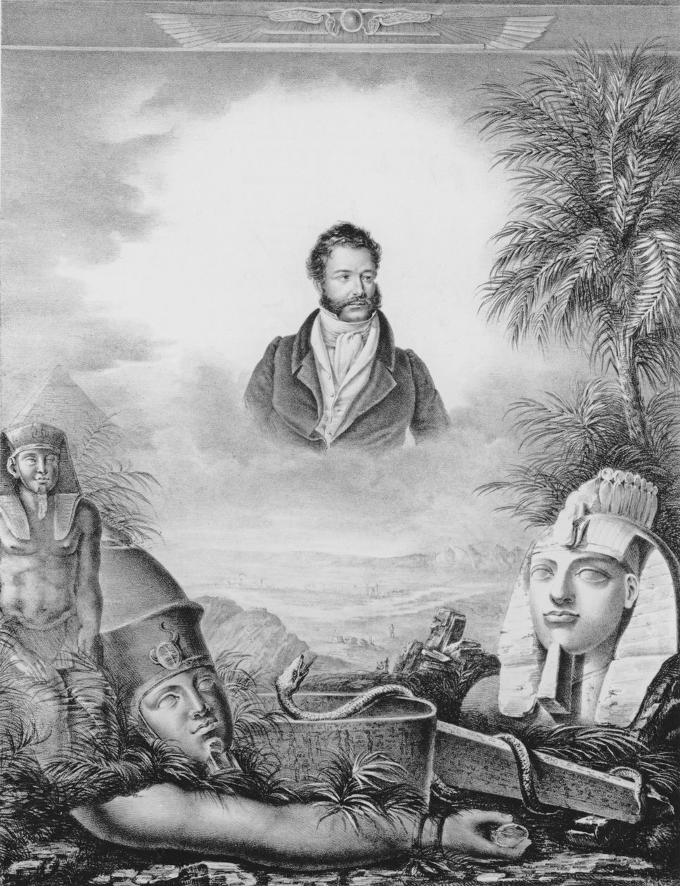 गियोवन्नी बतिस्ता बेलज़ोनी का चित्र (1778-1823) द्वारा Fabroni