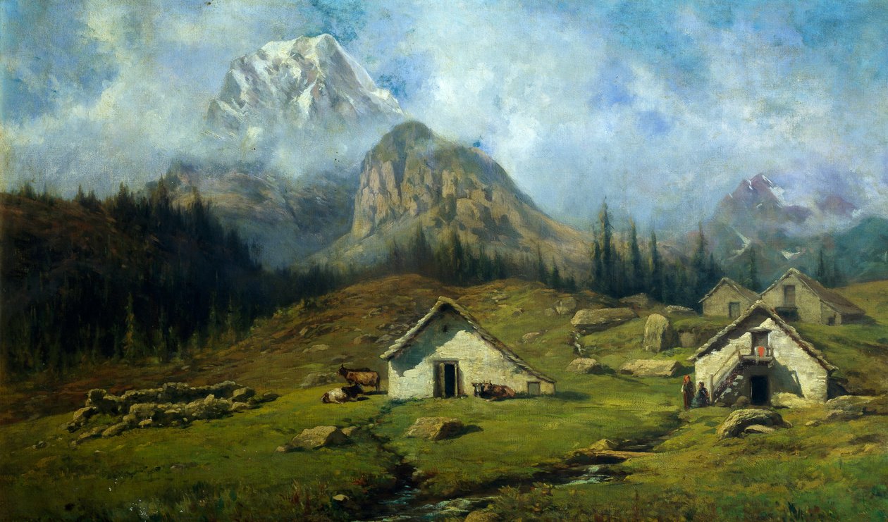 Alpe Veglia . पर केबिन द्वारा फेडेरिको एश्टन
