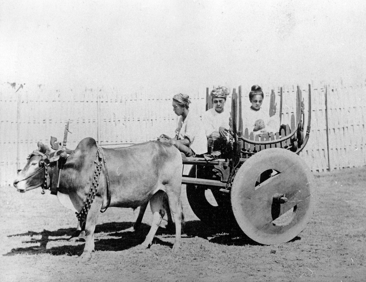 बर्मी कैरिज, c.1870s-80s द्वारा फेलिस बीटो