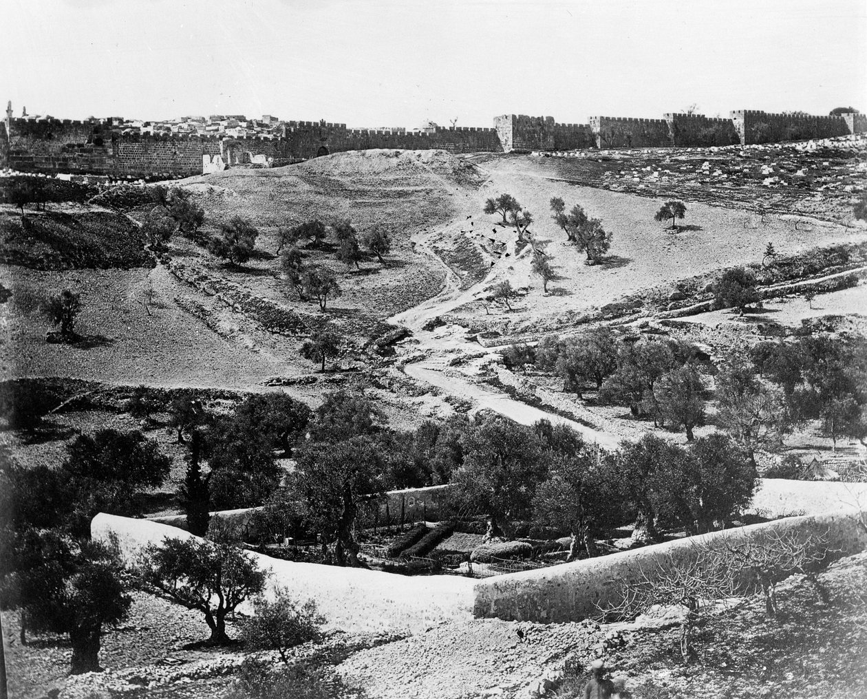 गेथसेमेन का उद्यान, 1857 द्वारा फेलिस बीटो