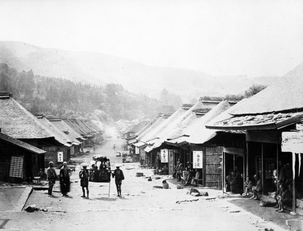 कनागावा, जापान, c.1860s द्वारा फेलिस बीटो