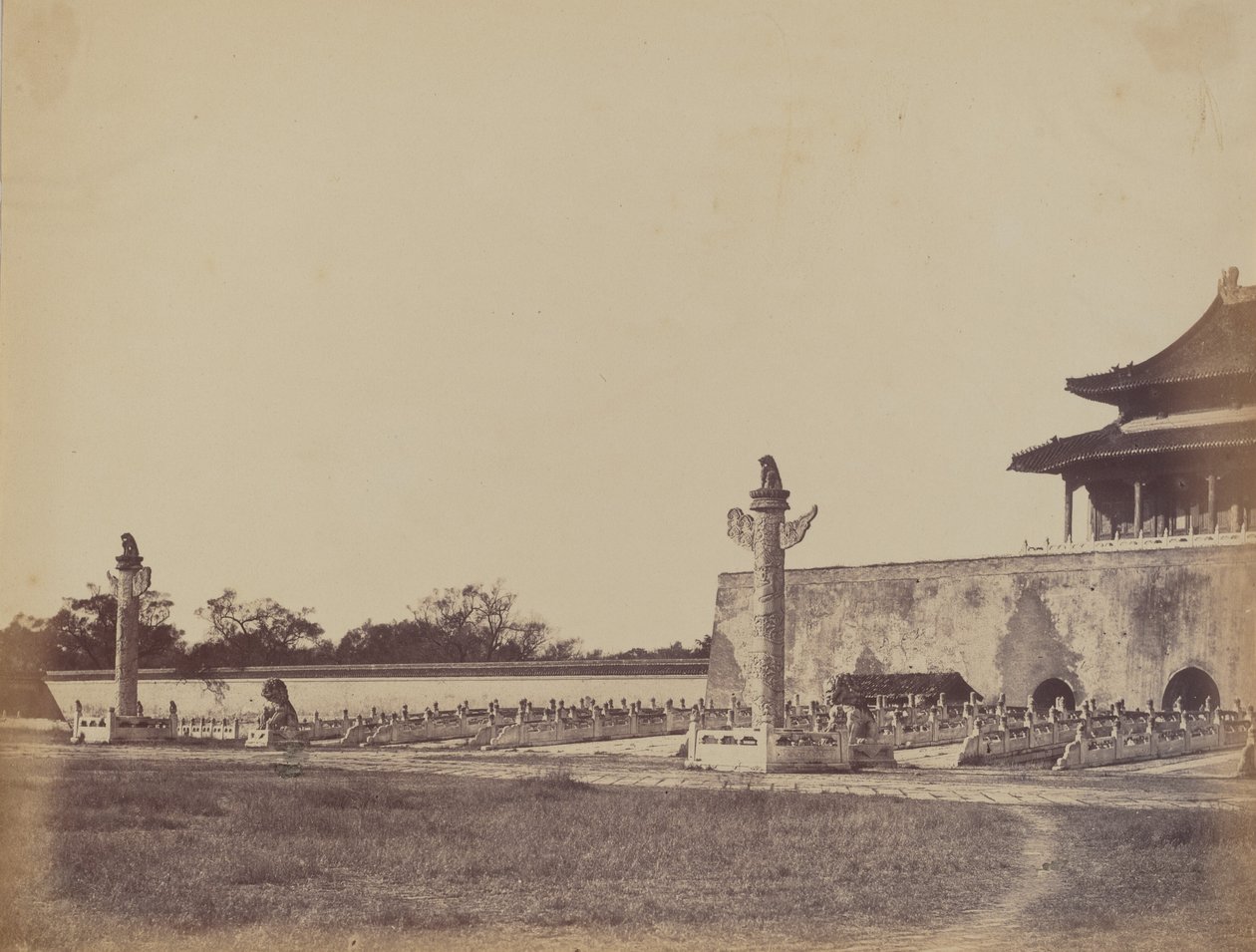 विंटर पैलेस, पेकिन में प्रवेश, 29 अक्टूबर, 1860 द्वारा फेलिस बीटो