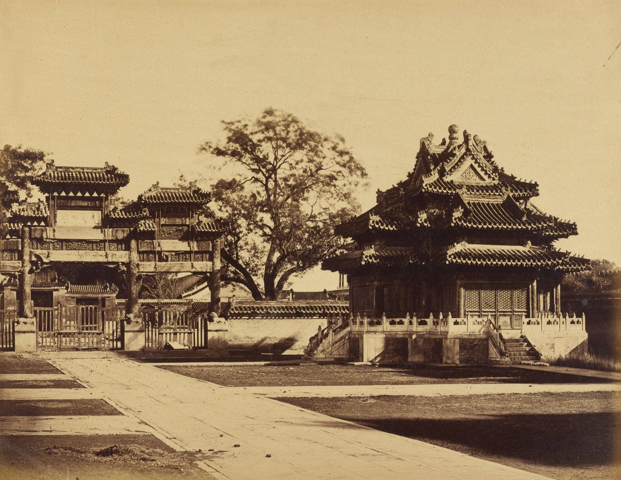 इंपीरियल विंटर पैलेस, पेकिन, 29 अक्टूबर, 1860 द्वारा फेलिस बीटो