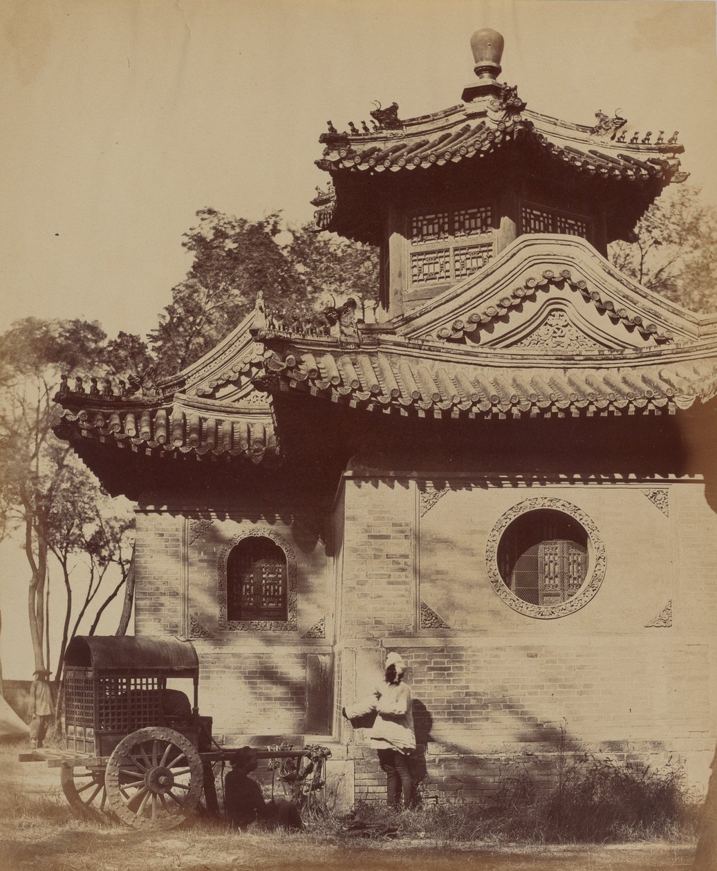 पेकिन के पास मस्जिद पर कमांडर-इन-चीफ और लॉर्ड एल्गिन का कब्जा, अक्टूबर 1860 द्वारा फेलिस बीटो