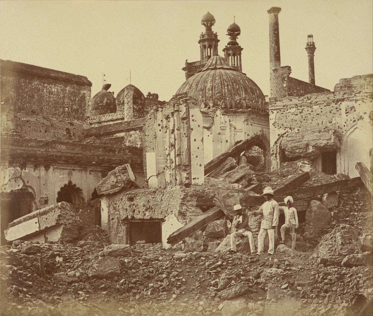 जनरल हेनरी हैवलॉक के पहले हमले में शत्रु मंजिल में खदान दुश्मन द्वारा विस्फोट हो गया द्वारा फेलिस बीटो