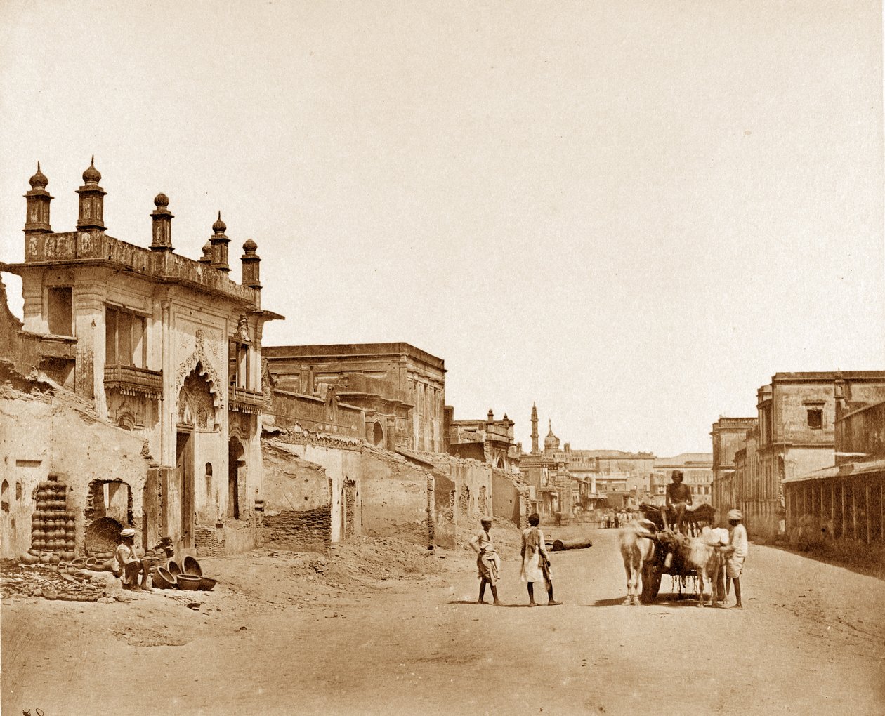 वह सड़क जिसके द्वारा जनरल सर हेनरी हैवलॉक ने रेजीडेंसी, लखनऊ में प्रवेश किया द्वारा फेलिस बीटो