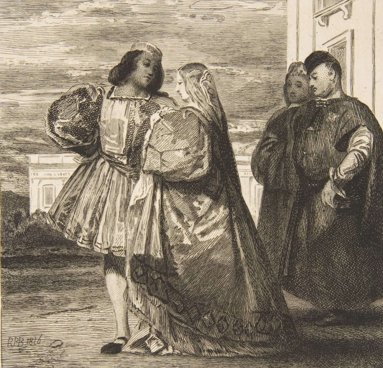 विनीशियन प्रोमेनेड विनीशियन प्रोमेनेड, 1863। द्वारा फेलिक्स ब्रैकक्मोंड
