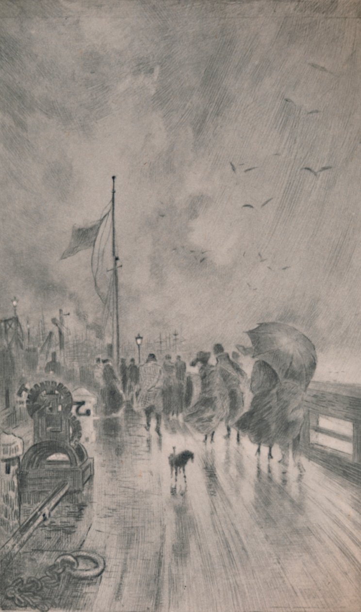 इंग्लैंड में लैंडिंग, 1879, 1946 द्वारा फेलिक्स हिलैरे बुहोट