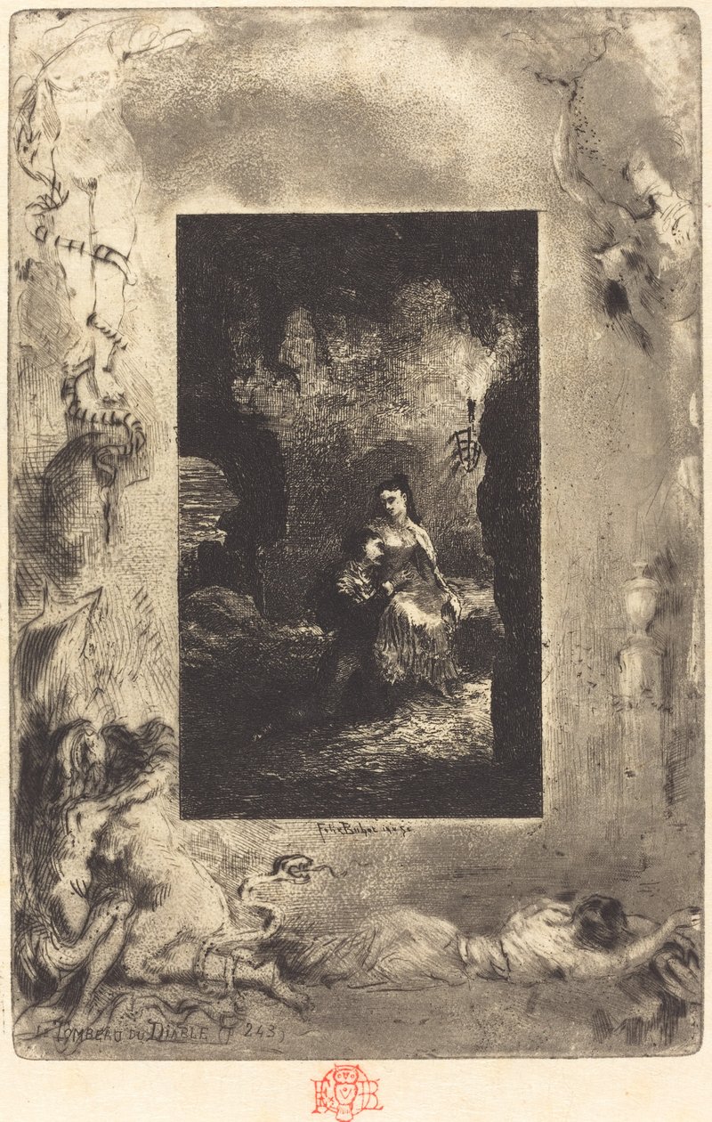 शैतान का मकबरा शैतान का मकबरा, 18791880। द्वारा फेलिक्स हिलैरे बुहोट
