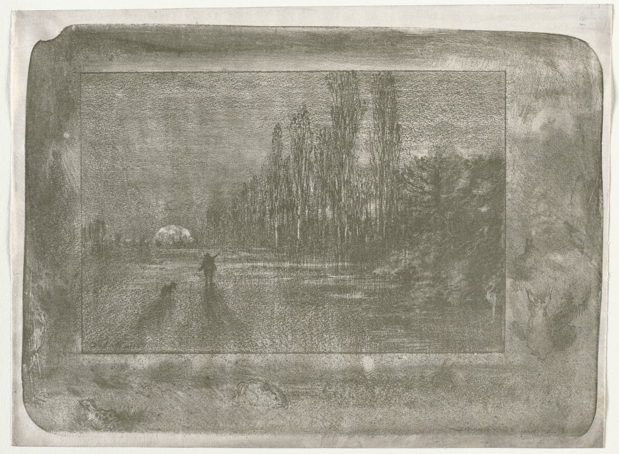 द लिटिल हंटर, 1892। द्वारा फेलिक्स हिलैरे बुहोट