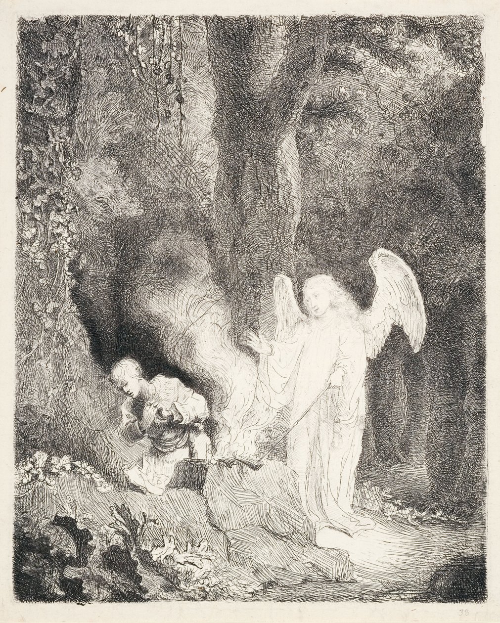 गिदोन का बलिदान, c.1642-43 द्वारा फर्डिनेंड बोलो