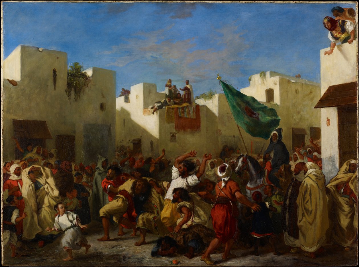 टैंगियर के कट्टरपंथी, c.1837-38 द्वारा फर्डिनेंड विक्टर यूजीन डेलाक्रोइक्स