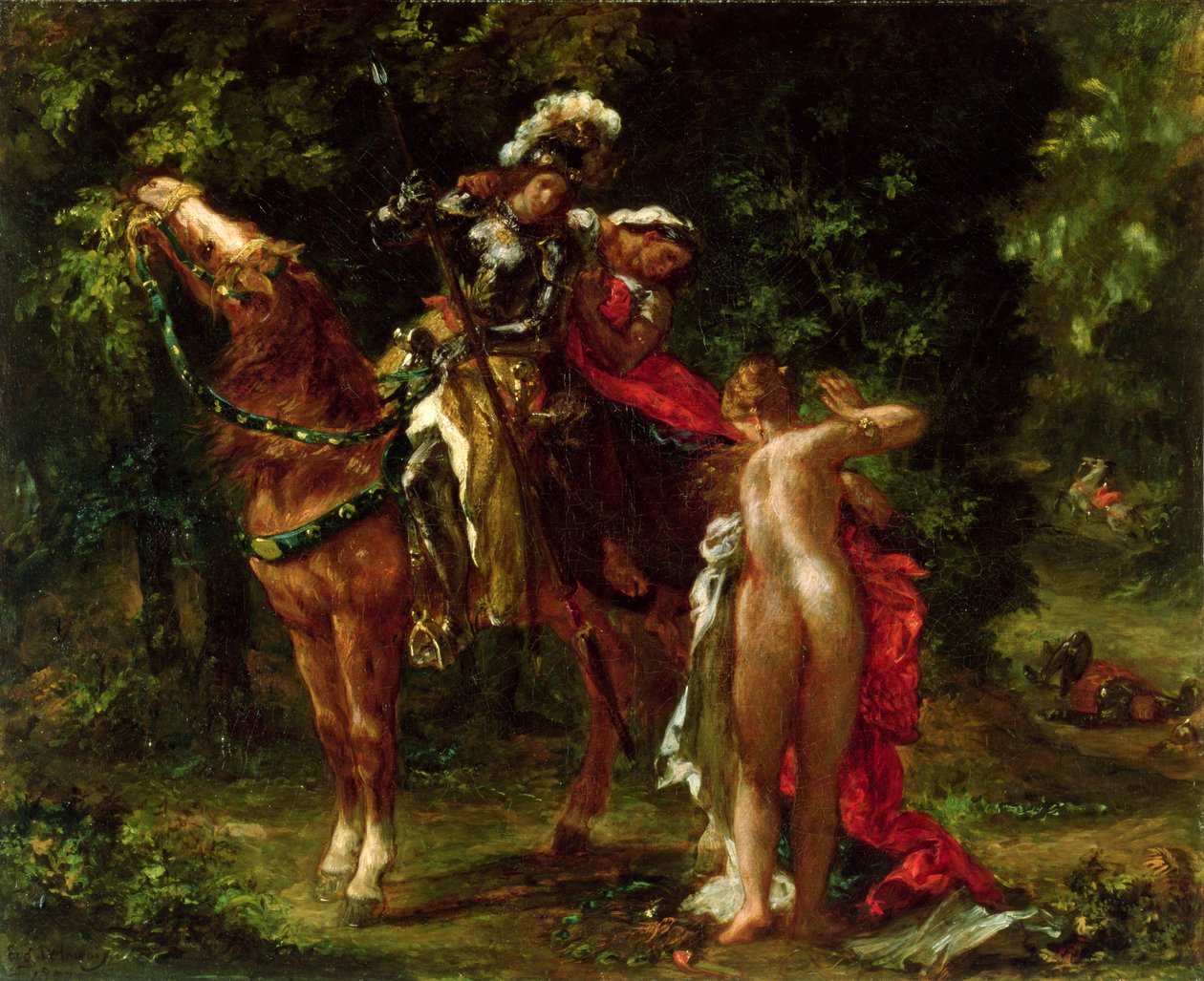 Marphise, 1850-52  द्वारा फर्डिनेंड विक्टर यूजीन डेलाक्रोइक्स