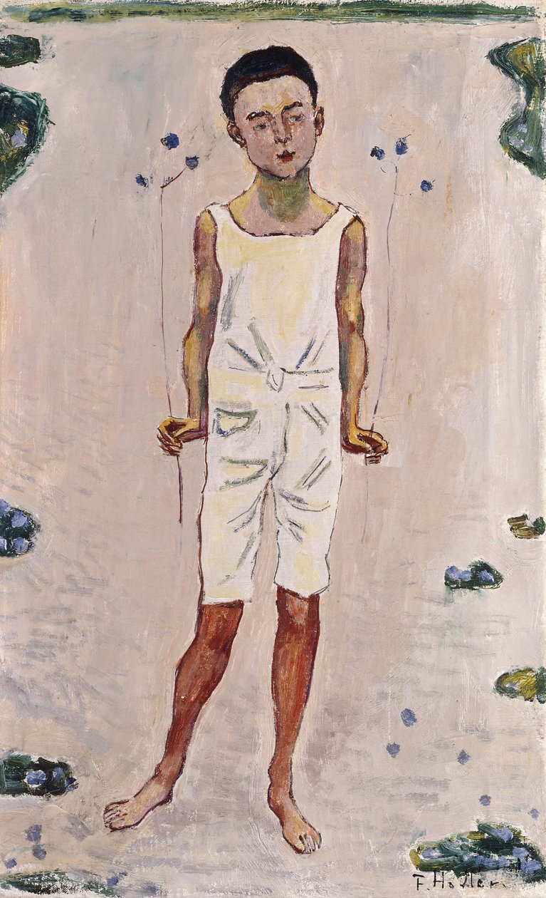 मुग्ध लड़का; मुग्ध लड़का, 1909 द्वारा फर्डिनेंड होडलर