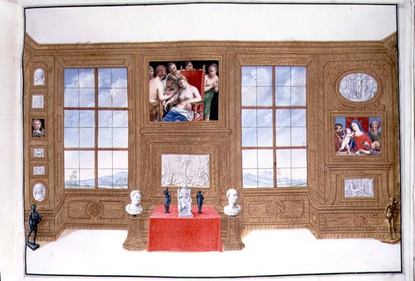 पुस्तक II f.53 स्टैलबर्ग, वियना में चार्ल्स VIs संग्रह की चित्रित सूची, 1720-30 (wc) द्वारा फर्डिनेंड स्टॉफ़र या एस्टोरफ़र