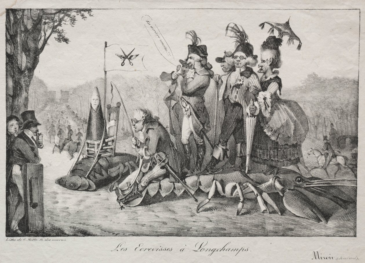 लॉन्गचैम्प्स का क्रेफ़िश, 1822। द्वारा फर्डिनेंड विक्टर यूजीन डेलाक्रोइक्स
