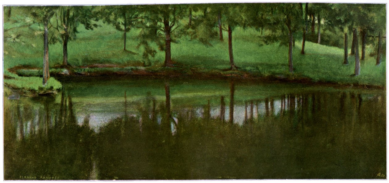 लेआंग डी मेनिल, 1898। द्वारा फर्नांड खनोफ