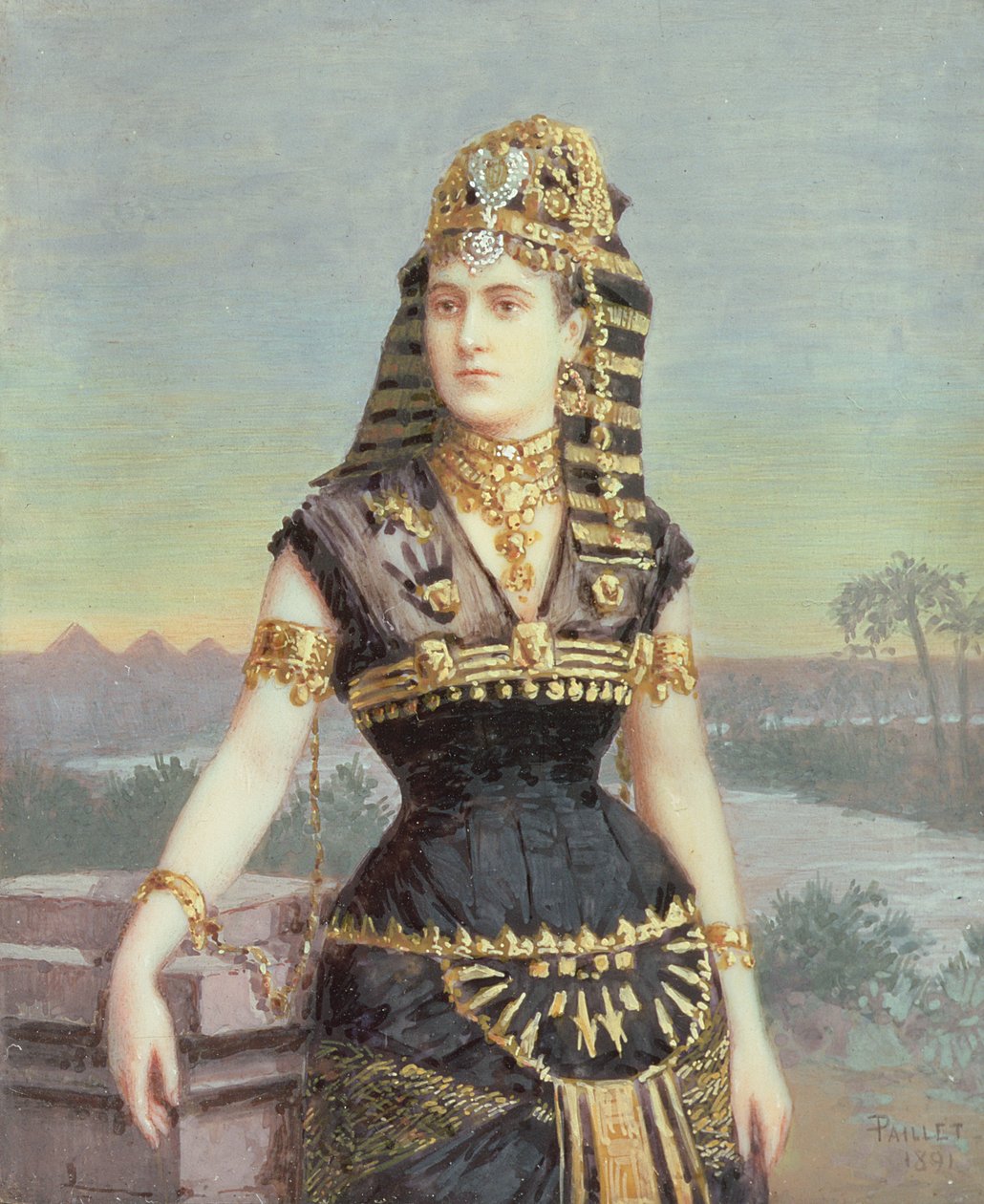 लेडी पेजेट (श्रीमती आर्थर हेनरी पेजेट) 1891 द्वारा फर्नांड पायलेट