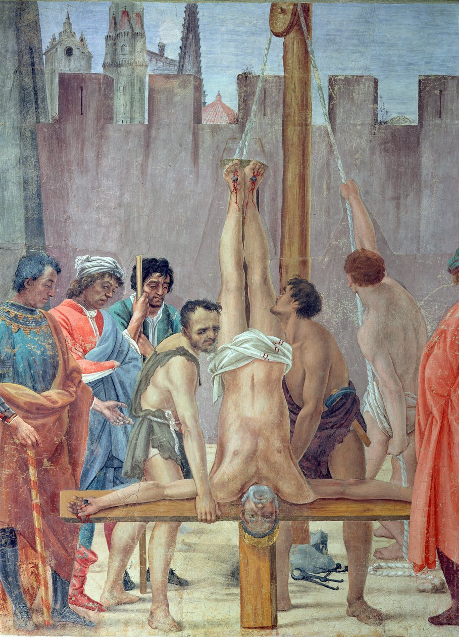 सेंट पीटर की शहादत c.1484-85 द्वारा फ़िलिपिनो लिपि