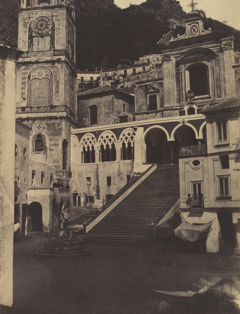 अमाल्फी, कैथेड्रल, 1853। द्वारा फेरमिन युगीन ले दीन