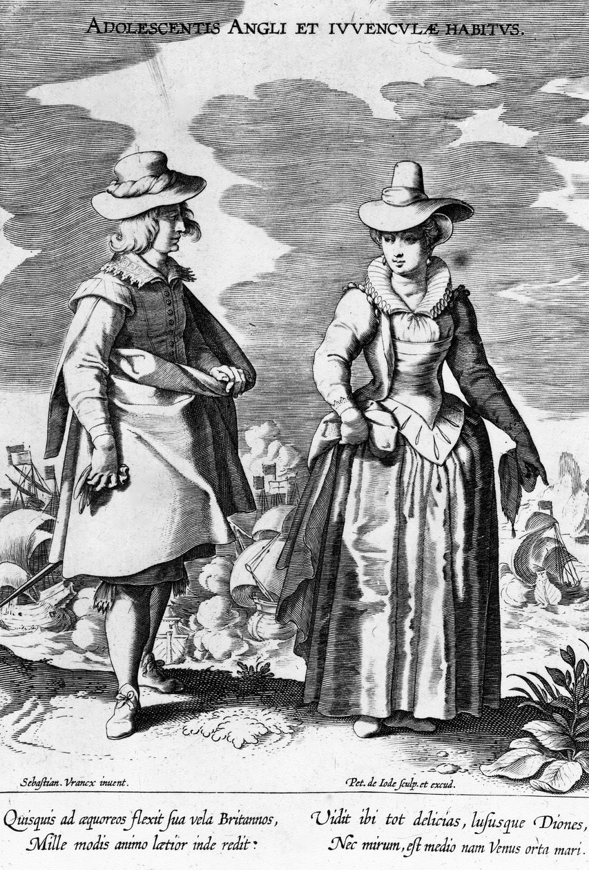 Adoloscentes इंग्लैंड, आदतों Vararia राष्ट्र फर्नीचर Sebastiaan Vranck के बाद, 1600-1634 Peiter Camocio 1 द्वारा किए गए से लिया द्वारा फ्लेमिश स्कूल