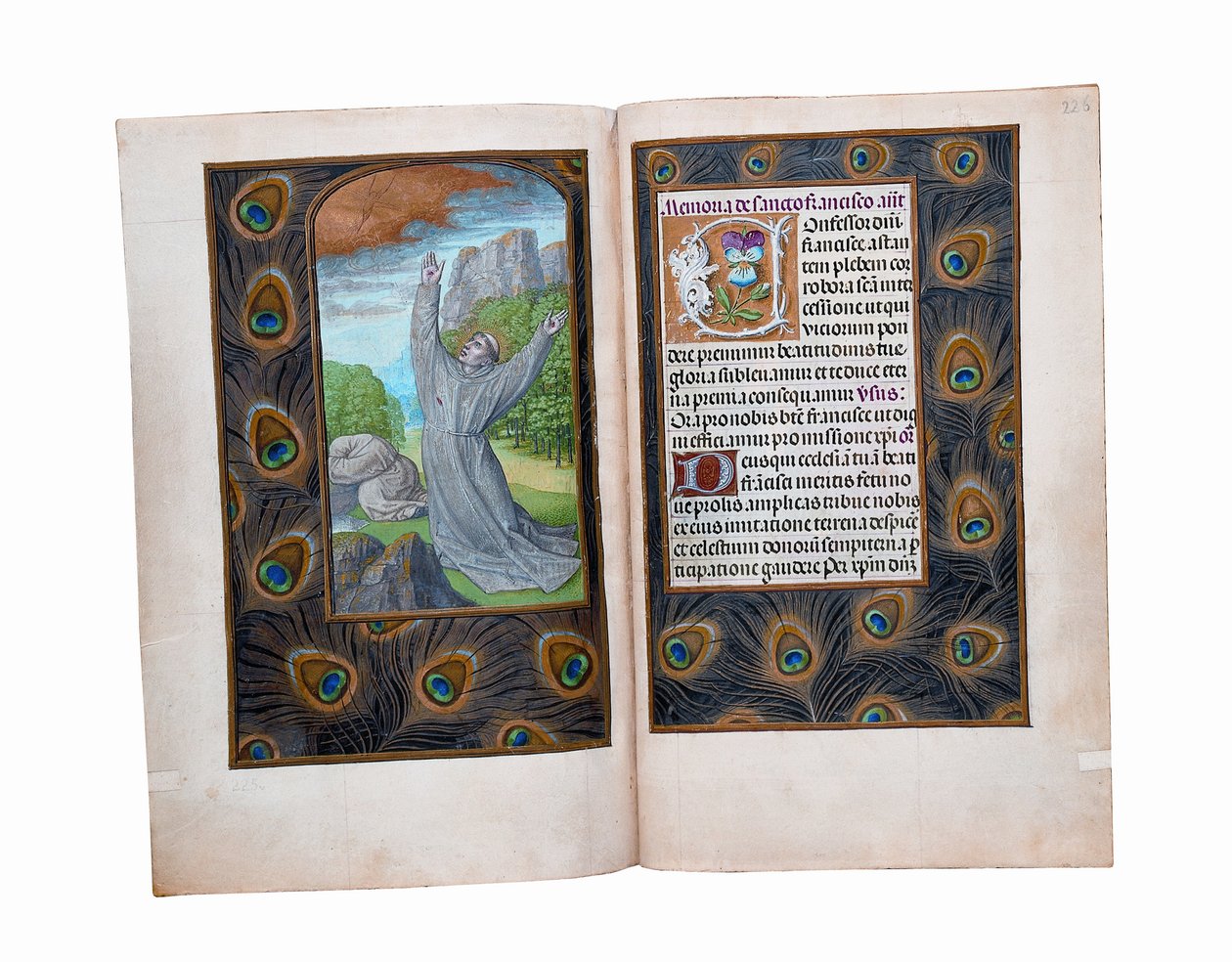 रोथ्सचाइल्ड बुक ऑफ़ आवर्स, गेन्ट या ब्रुग्स के फोलियो, c.1505 द्वारा फ्लेमिश स्कूल