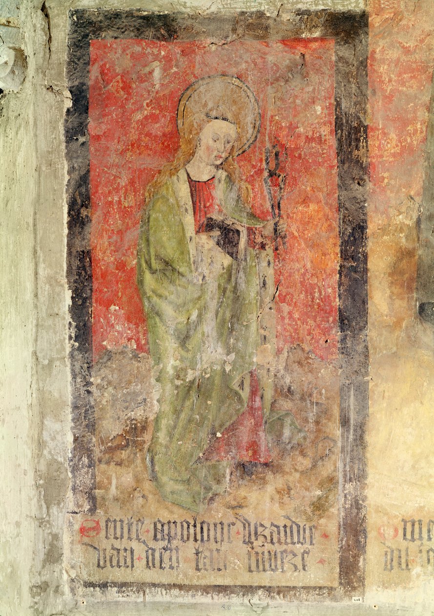 सेंट अपोलोनिया, क्रिप्ट से भित्ति, c.1480-1540 द्वारा फ्लेमिश स्कूल