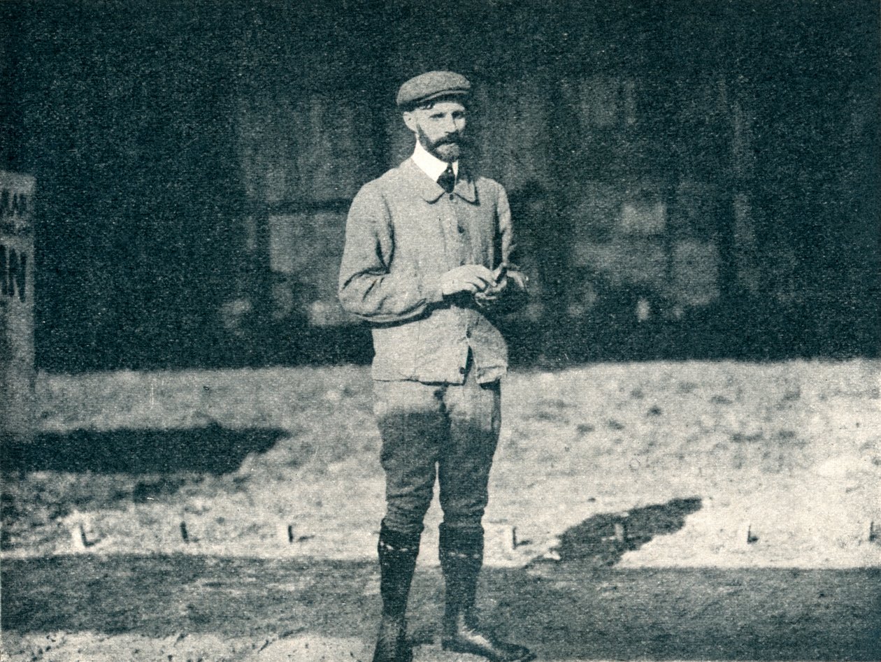 हेनरी फरमान, फ्रांसीसी विमान डिजाइनर, निर्माता और पायलट, c1910 1933 द्वारा उड़ान की तस्वीर