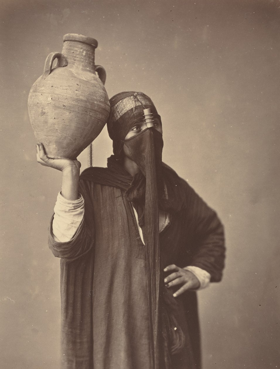 काहिरा में जल वाहक, सी। 1870. द्वारा फेलिक्स बोनफिल्स
