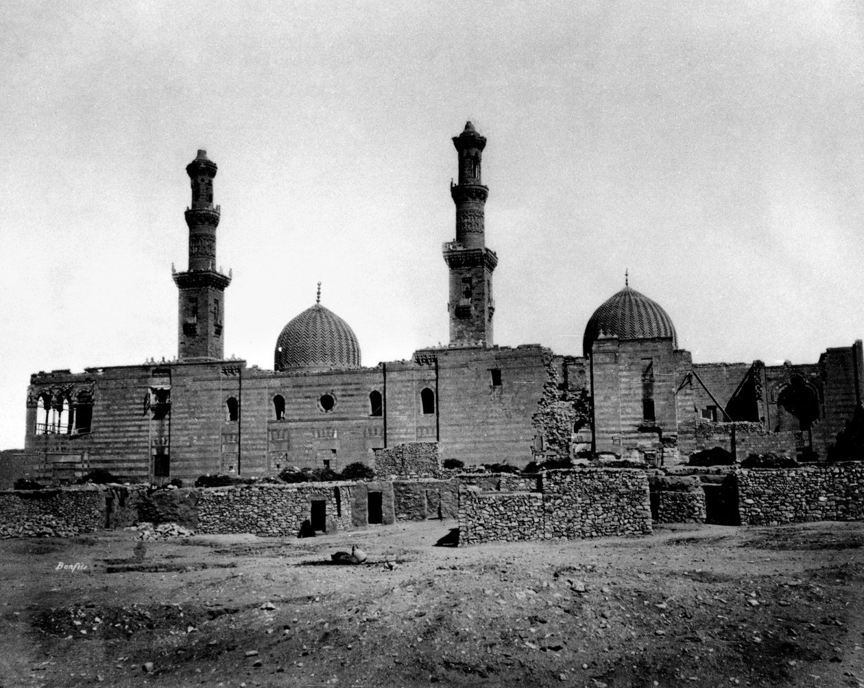 सुल्तान बराक मस्जिद, काहिरा, मिस्र, 1878 द्वारा फेलिक्स बोनफिल्स