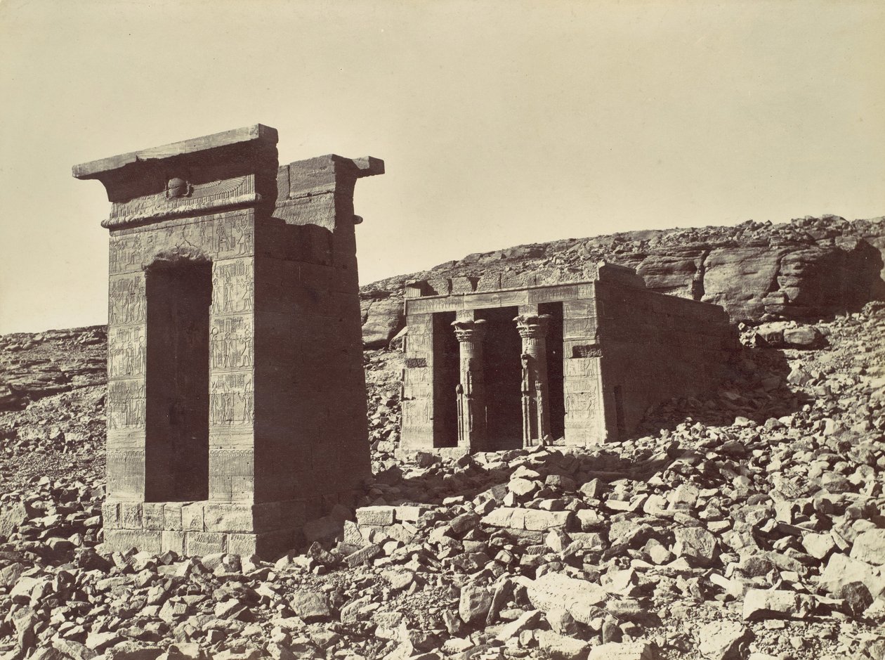 मंदिर डी एंडौर, सीए। 1870. द्वारा फेलिक्स बोनफिल्स