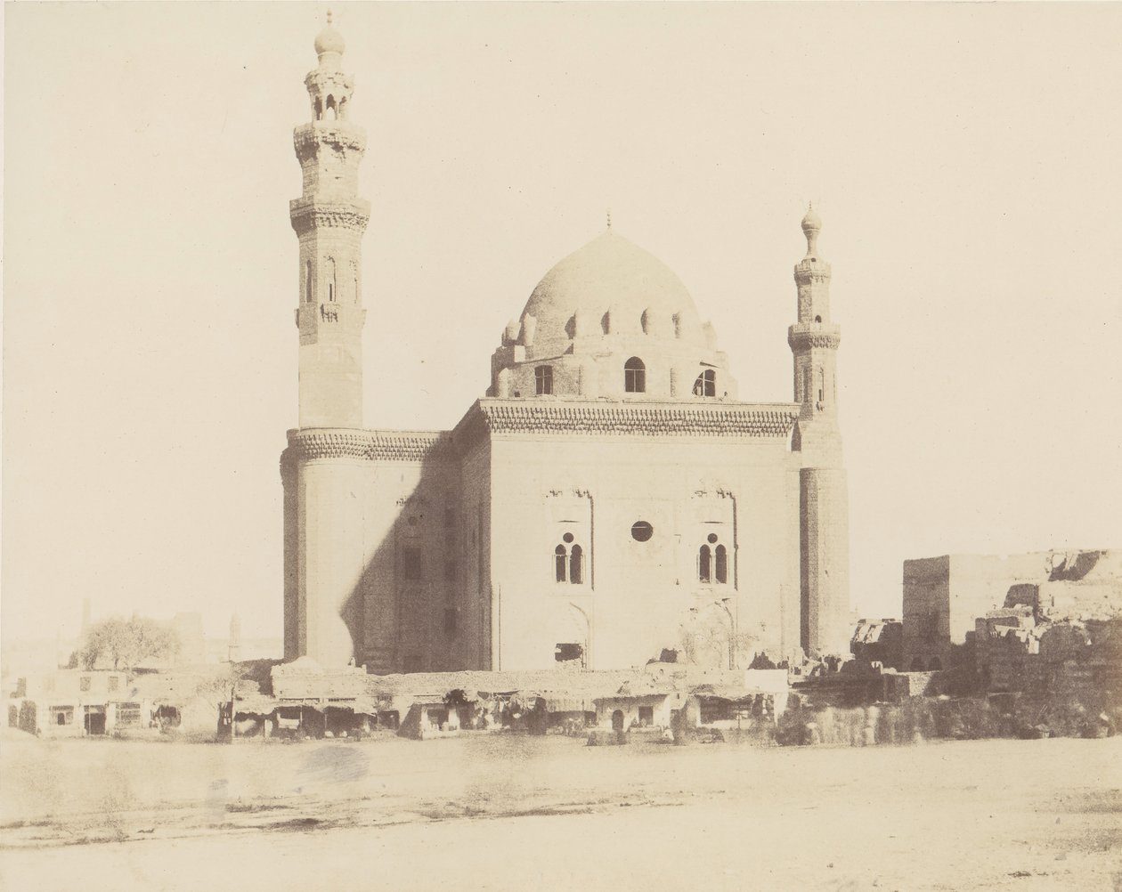 ले कैरे, सुल्तान हकन ले टॉम्ब्यू की मस्जिद, 1851-52, 1853-54 मुद्रित। द्वारा फेलिक्स टाइनार्ड