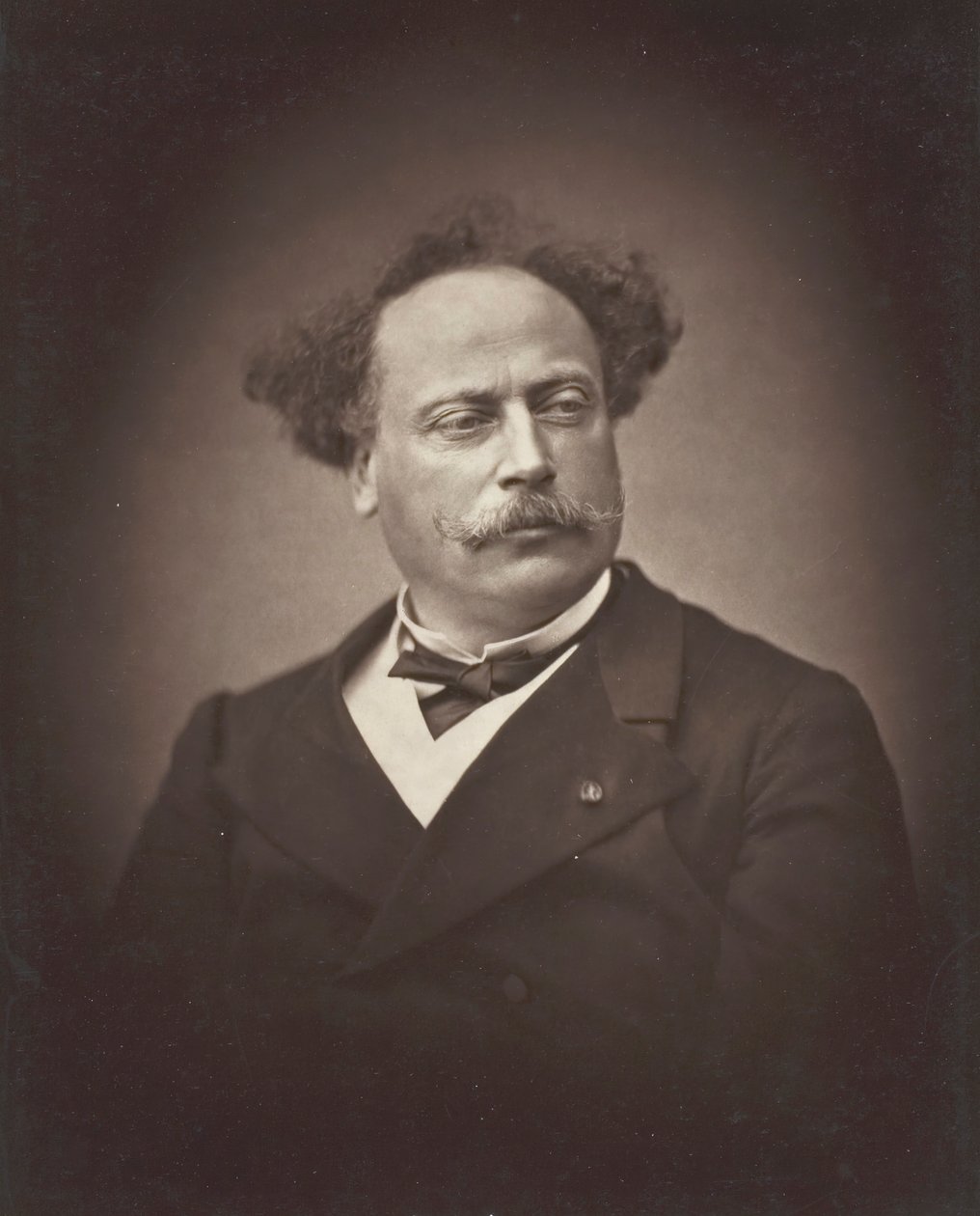 अलेक्जेंड्रे डुमास, फ्रांसीसी उपन्यासकार और नाटककार, 1824-1895, 187576। द्वारा फॉनटेन