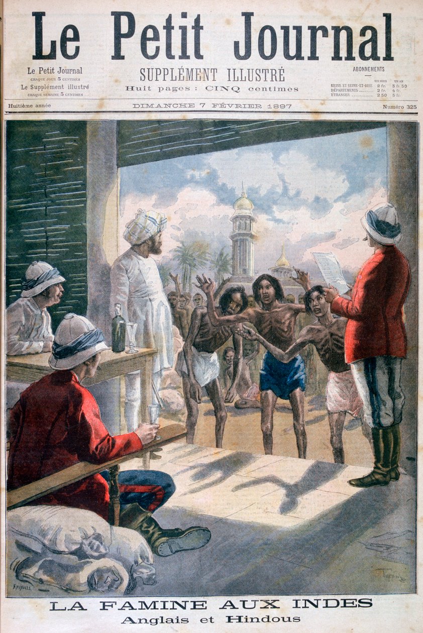 भारत में अकाल, 1897 द्वारा Fortuné Méaulle