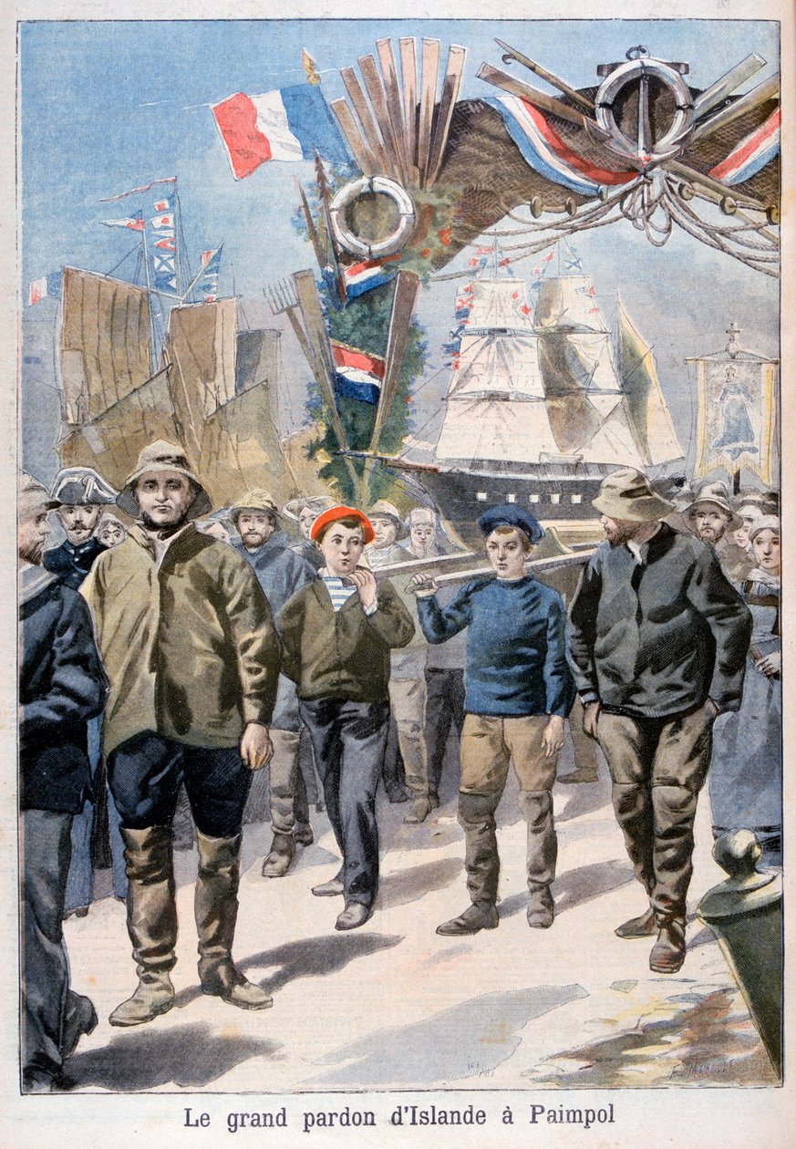 फेस्टिवल, पैम्पोल, फ्रांस, 1898 द्वारा Fortuné Méaulle