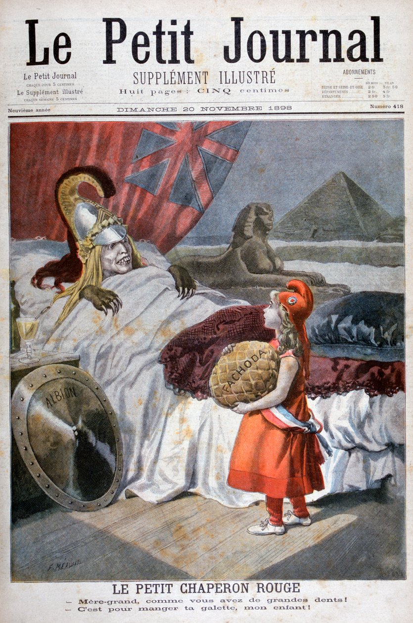 लिटिल रेड राइडिंग हूड, 1898 द्वारा Fortuné Méaulle