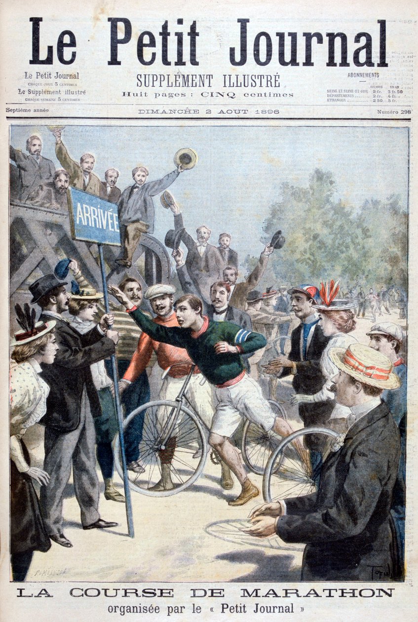मैराथन दौड़, 1896 द्वारा Fortuné Méaulle