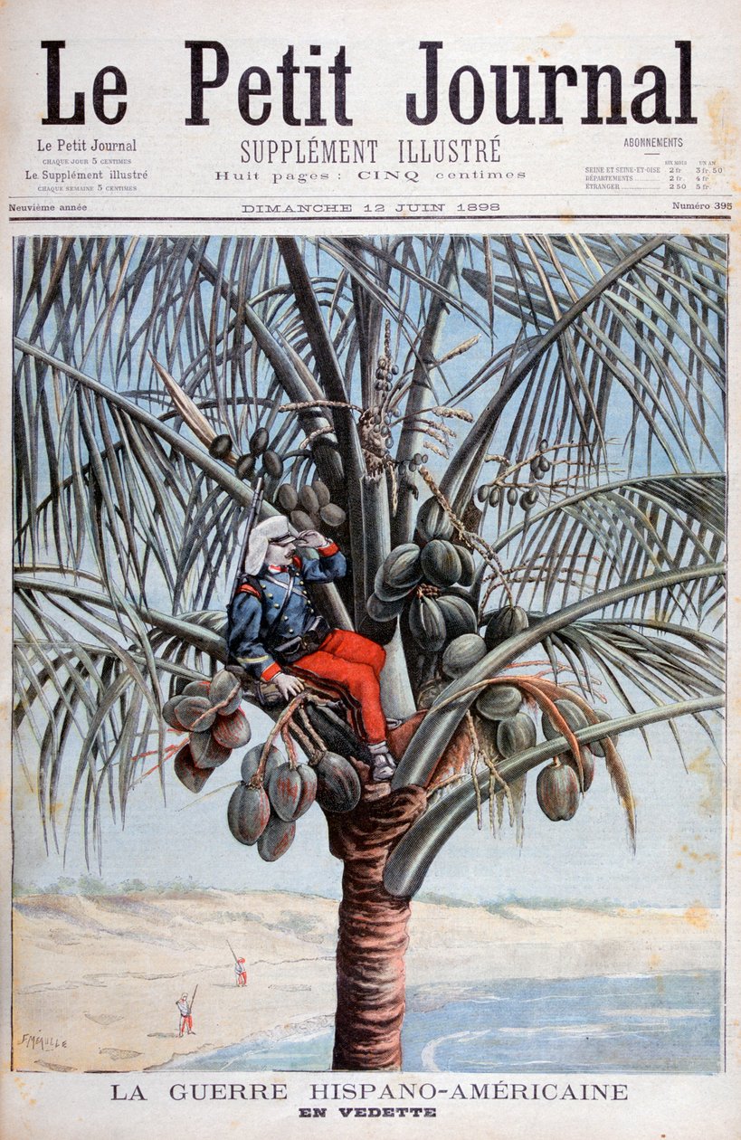 स्पेनिश खोज, स्पेनिश-अमेरिकी युद्ध, 1898 द्वारा Fortuné Méaulle