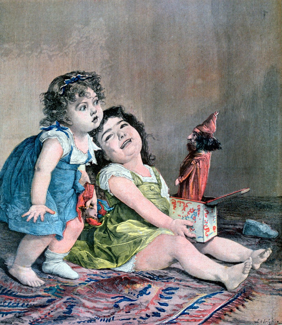 द सरप्राइज, 1891 द्वारा Fortuné Méaulle
