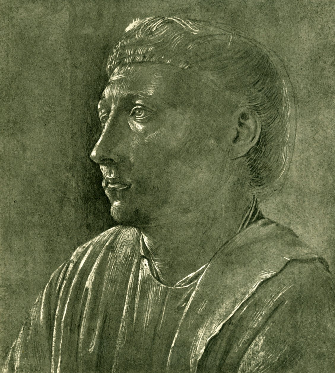 एक पादरी का बस्ट, c1450, 1943। द्वारा फ्रा एंजेलिको